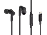 BELKIN RockStar Headphones With Lighting Connector BLACK